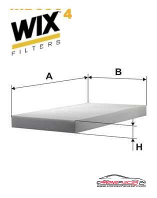 Achat de WIX FILTERS WP6864 Filtre, air de l'habitacle pas chères