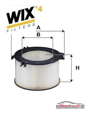 Achat de WIX FILTERS WP6874 Filtre, air de l'habitacle pas chères