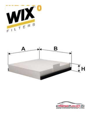 Achat de WIX FILTERS WP6880 Filtre, air de l'habitacle pas chères