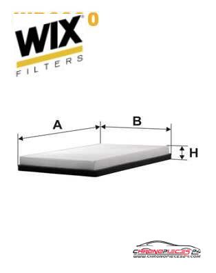 Achat de WIX FILTERS WP6890 Filtre, air de l'habitacle pas chères