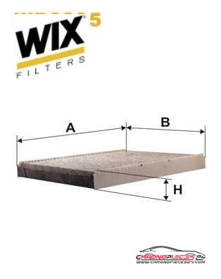 Achat de WIX FILTERS WP6895 Filtre, air de l'habitacle pas chères