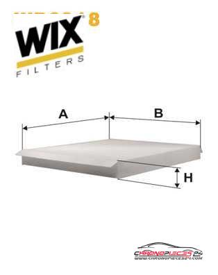 Achat de WIX FILTERS WP6918 Filtre, air de l'habitacle pas chères