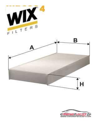 Achat de WIX FILTERS WP6924 Filtre, air de l'habitacle pas chères