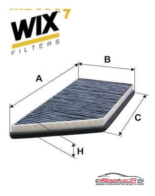 Achat de WIX FILTERS WP6927 Filtre, air de l'habitacle pas chères