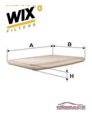 Achat de WIX FILTERS WP6930 Filtre, air de l'habitacle pas chères