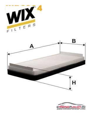 Achat de WIX FILTERS WP6934 Filtre, air de l'habitacle pas chères