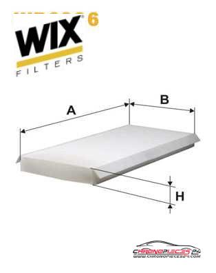 Achat de WIX FILTERS WP6936 Filtre, air de l'habitacle pas chères