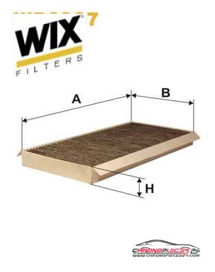 Achat de WIX FILTERS WP6937 Filtre, air de l'habitacle pas chères