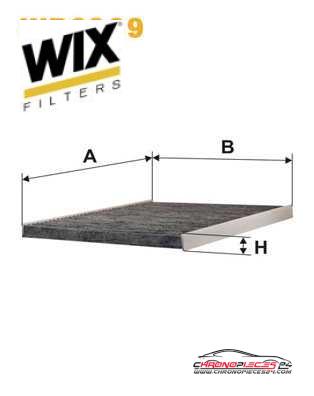 Achat de WIX FILTERS WP6969 Filtre, air de l'habitacle pas chères