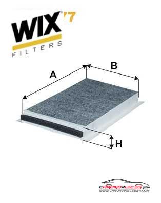 Achat de WIX FILTERS WP6977 Filtre, air de l'habitacle pas chères