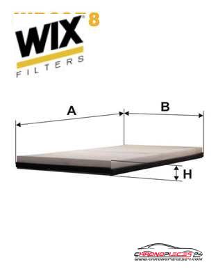 Achat de WIX FILTERS WP6978 Filtre, air de l'habitacle pas chères