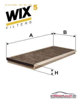 Achat de WIX FILTERS WP6985 Filtre, air de l'habitacle pas chères