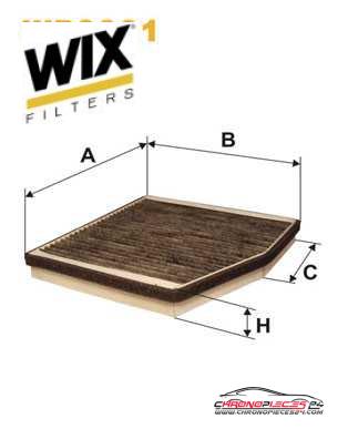 Achat de WIX FILTERS WP9001 Filtre, air de l'habitacle pas chères