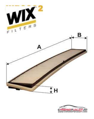 Achat de WIX FILTERS WP9002 Filtre, air de l'habitacle pas chères