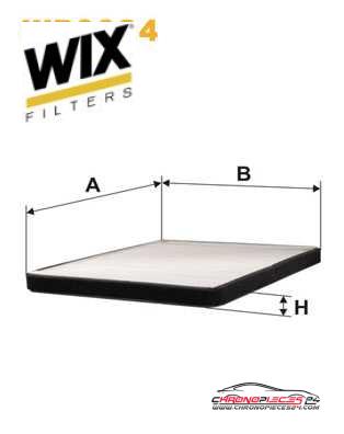 Achat de WIX FILTERS WP9024 Filtre, air de l'habitacle pas chères