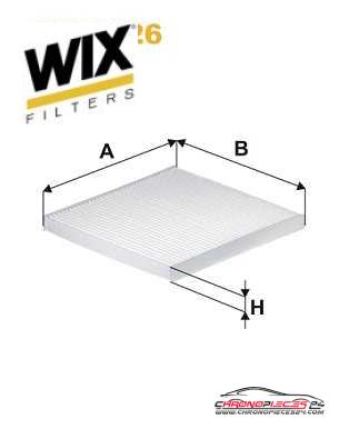 Achat de WIX FILTERS WP9026 Filtre, air de l'habitacle pas chères