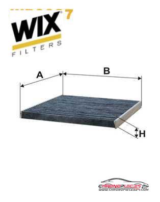 Achat de WIX FILTERS WP9027 Filtre, air de l'habitacle pas chères