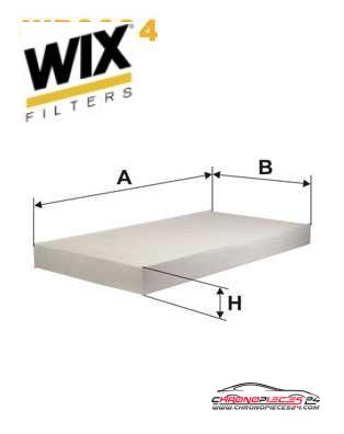 Achat de WIX FILTERS WP9034 Filtre, air de l'habitacle pas chères