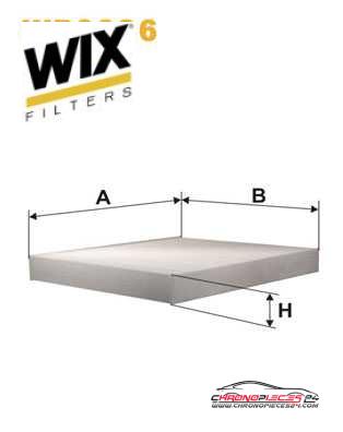 Achat de WIX FILTERS WP9036 Filtre, air de l'habitacle pas chères