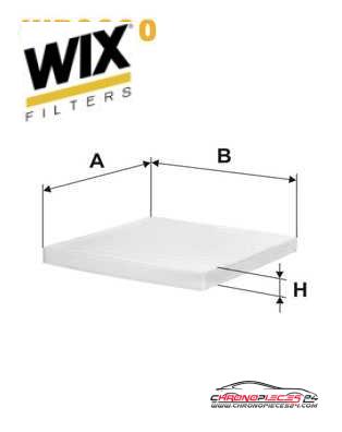 Achat de WIX FILTERS WP9090 Filtre, air de l'habitacle pas chères