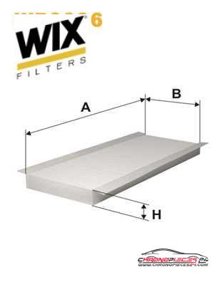 Achat de WIX FILTERS WP9096 Filtre, air de l'habitacle pas chères