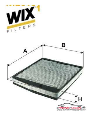 Achat de WIX FILTERS WP9101 Filtre, air de l'habitacle pas chères