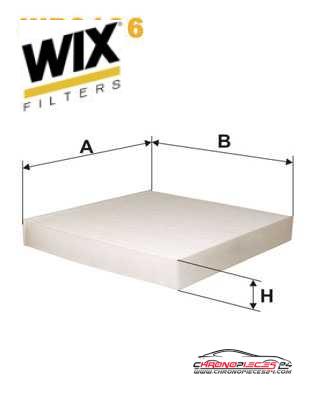 Achat de WIX FILTERS WP9106 Filtre, air de l'habitacle pas chères