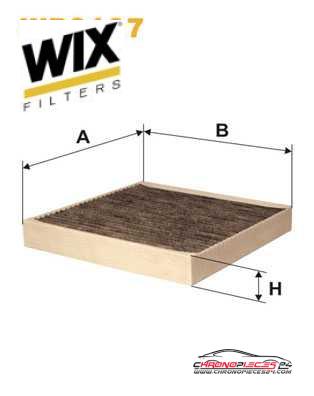 Achat de WIX FILTERS WP9107 Filtre, air de l'habitacle pas chères