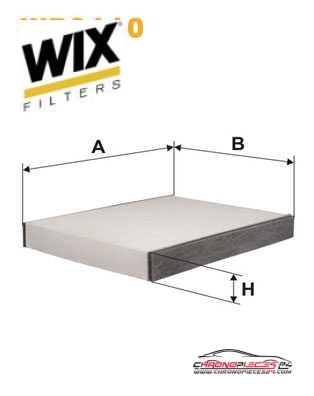 Achat de WIX FILTERS WP9110 Filtre, air de l'habitacle pas chères