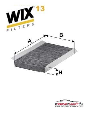 Achat de WIX FILTERS WP9113 Filtre, air de l'habitacle pas chères