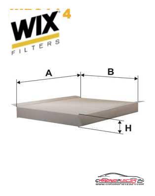 Achat de WIX FILTERS WP9114 Filtre, air de l'habitacle pas chères