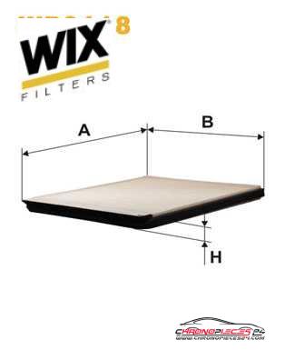 Achat de WIX FILTERS WP9118 Filtre, air de l'habitacle pas chères