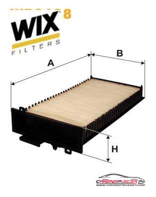 Achat de WIX FILTERS WP9128 Filtre, air de l'habitacle pas chères