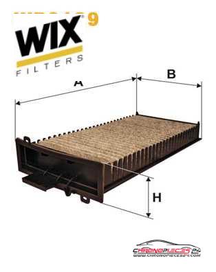 Achat de WIX FILTERS WP9129 Filtre, air de l'habitacle pas chères