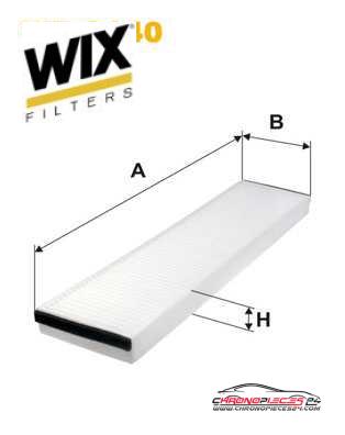 Achat de WIX FILTERS WP9140 Filtre, air de l'habitacle pas chères