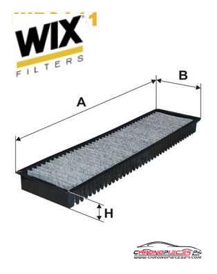 Achat de WIX FILTERS WP9141 Filtre, air de l'habitacle pas chères