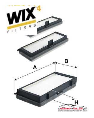 Achat de WIX FILTERS WP9144 Filtre, air de l'habitacle pas chères