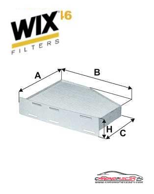 Achat de WIX FILTERS WP9146 Filtre, air de l'habitacle pas chères