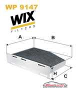 Achat de WIX FILTERS WP9147 Filtre, air de l'habitacle pas chères