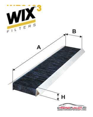 Achat de WIX FILTERS WP9163 Filtre, air de l'habitacle pas chères