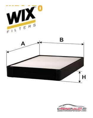 Achat de WIX FILTERS WP9170 Filtre, air de l'habitacle pas chères