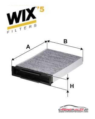 Achat de WIX FILTERS WP9175 Filtre, air de l'habitacle pas chères