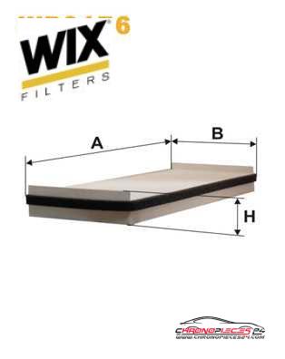 Achat de WIX FILTERS WP9176 Filtre, air de l'habitacle pas chères