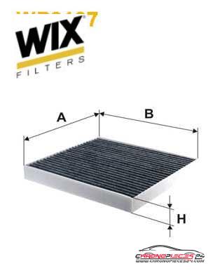 Achat de WIX FILTERS WP9187 Filtre, air de l'habitacle pas chères