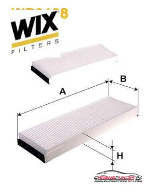 Achat de WIX FILTERS WP9188 Filtre, air de l'habitacle pas chères