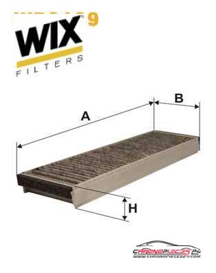 Achat de WIX FILTERS WP9189 Filtre, air de l'habitacle pas chères