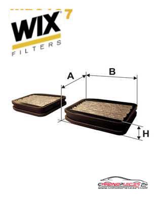 Achat de WIX FILTERS WP9197 Filtre, air de l'habitacle pas chères