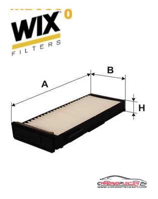 Achat de WIX FILTERS WP9220 Filtre, air de l'habitacle pas chères