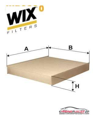 Achat de WIX FILTERS WP9230 Filtre, air de l'habitacle pas chères