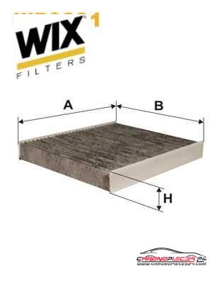 Achat de WIX FILTERS WP9231 Filtre, air de l'habitacle pas chères